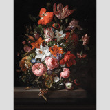 Buy Flowers in a Glass Vase at AllPosters.com