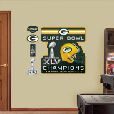 2010 NFL Superbowl Champion Green Bay Packers Logo