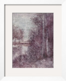 Shimmering Plum Landscape II