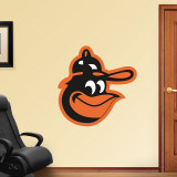 Orioles Throwback Logo Wall Decal