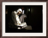 Kashmiri Muslim Girls Read the Holy Quran at Jamia Masjid in Downtown Area of Srinagar, India