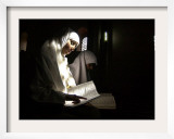 Kashmiri Muslim Girls Read the Holy Quran at Jamia Masjid in Downtown Area of Srinagar, India