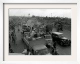Refugees Fleeing the Advance of Communist Forces Pour into Saigon