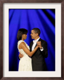 President Barack Obama and First Lady Dance Together at Neighborhood Inaugural Ball in Washington