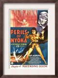 Perils of Nyoka, Kay Aldridge, Clayton Moore, 1942