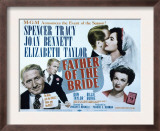 Father of the Bride, Spencer Tracy, Elizabeth Taylor, Joan Bennett, 1950