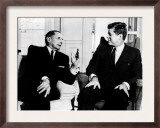 Former General Douglas Macarthur, at the White House with President John F. Kennedy, 1961