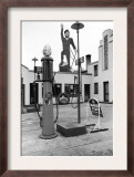 Paul Bunyan Atop Gas Station, Bemidji, Minnesota, September, 1939