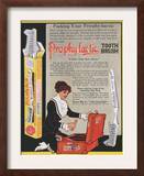 Pro-phy-lac-tic, Toothbrushes, USA, 1910