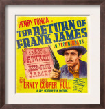 The Return of Frank James, Henry Fonda on Window Card, 1940