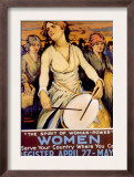 World War I American Homefront Service Poster by Paul Honore, 1917
