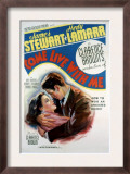Come Live with Me, Hedy Lamarr, James Stewart, 1941
