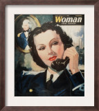 Woman, Navy Women at War, WWII Magazine, UK, 1940