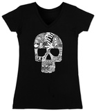 Women's: V-Neck- Sex, Drugs, Rock & Roll (Slim Fit)