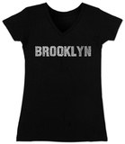Buy Juniors: V-Neck- Brooklyn Neighborhoods at AllPosters.com