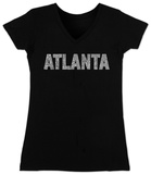 Buy Juniors: V-Neck- Atlanta Neighborhoods at AllPosters.com