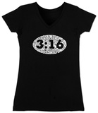 Juniors: V-Neck- John 3:16