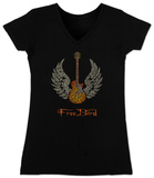 Women's: V-Neck- Freebird Lyrics