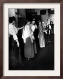 Women Immigrants Undegoing a Physical Examination, Ellis Island, New York, 1910