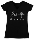 Juniors: V-Neck- Chinese Peace