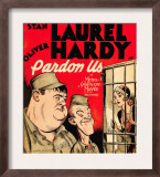 Pardon Us, Oliver Hardy, Stan Laurel on Window Card, 1931
