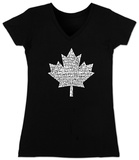 Buy Juniors: V-Neck- Canada National Anthem at AllPosters.com