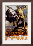 World War I British War Bonds Poster by Frank Brangwyn, 1918