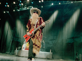 Billy F. Gibbons Live Performance Playing a Custom Gretsch