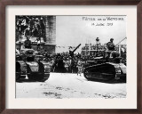 World War I, Post War Victory Parade in Paris, France, July 14, 1919