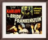 The Bride of Frankenstein, Boris Karloff, Elsa Lanchester, Colin Clive, Valerie Hobson, 1935
