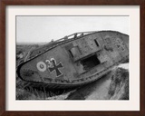 World War I, German Tank on the Hindenburg Line, 1918