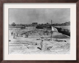 Site of Mass Burning of Polish and French Slave Laborers at Nazi camp near Leipzig, c.1945