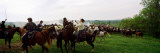Union vs. Confederacy Pea Ridge Civil War Battle Reenactment, Ozark Mountains, Arkansas