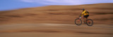 Mountain Bike Rider On The Rock, Moab, Utah