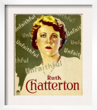 Unfaithful, Ruth Chatterton on Window Card, 1931