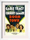 Boom Town, Claudette Colbert, Clark Gable, Spencer Tracy, Hedy Lamrr, 1940