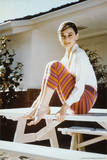 Buy Audrey Hepburn-Stripes at AllPosters.com