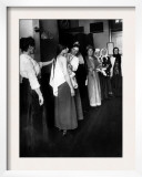 Women Immigrants Undegoing a Physical Examination, Ellis Island, New York, 1910