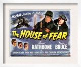 The House of Fear, Basil Rathbone, Nigel Bruce, Aubrey Mather, Dennis Hoey, Paul Cavanagh, 1945