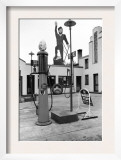 Paul Bunyan Atop Gas Station, Bemidji, Minnesota, September, 1939