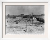 Site of Mass Burning of Polish and French Slave Laborers at Nazi camp near Leipzig, c.1945