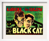 The Black Cat, Boris Karloff, Bela Lugosi, 1934