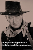 John Wayne-Courage Poster