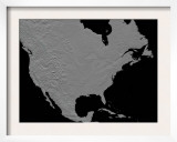 Stereoscopic View of North America
