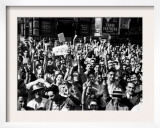 New Yorkers Celebrating VJ Day and End to World War II, Times Square, August 1945