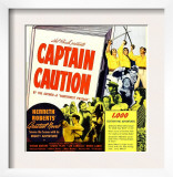 Captain Caution, Window Card, 1940