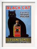 Cats Black Cat Enamel Stove Polish Products, USA, 1920