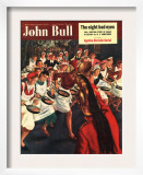 Buy John Bull, Pancakes Day Races Magazine, UK, 1951 at AllPosters.com