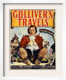 Gulliver's Travels, Midget Window Card, 1939