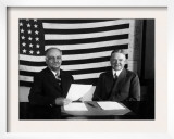 Vice President Charles Curtis, Future President Herbert Hoover, June 19, 1928